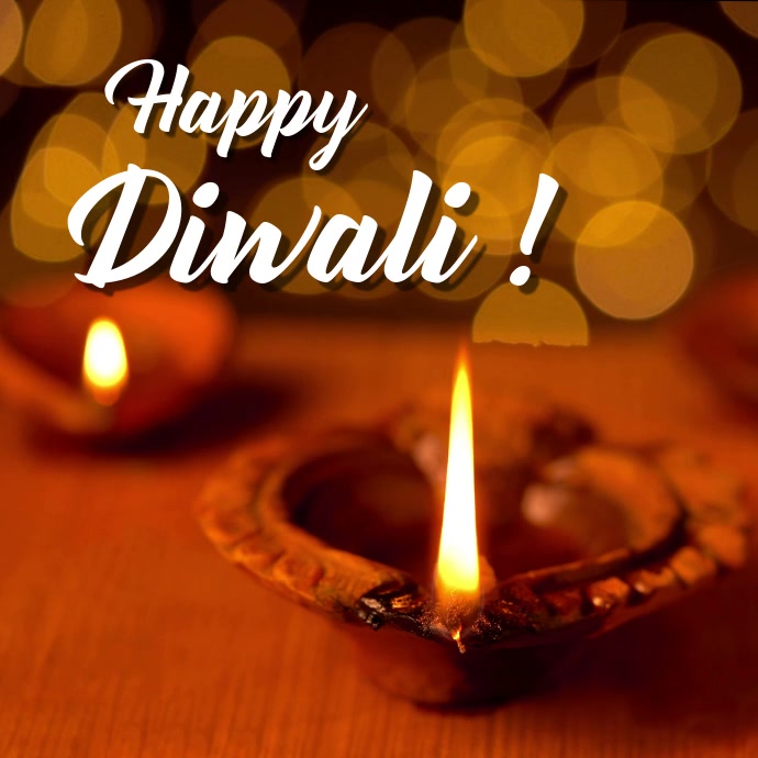 Diwali video greeting Template PosterMyWall