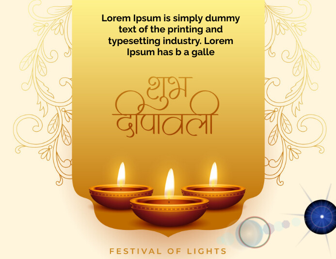 Diwali wishes Template | PosterMyWall