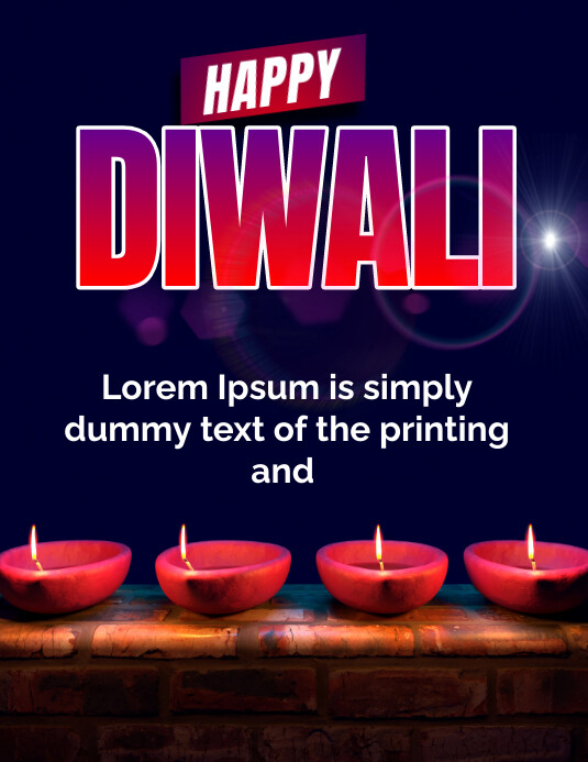 Diwali wishes Template | PosterMyWall
