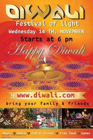 customize 280 diwali poster