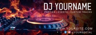 DJ banner, facebook dj banner, social media b template