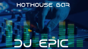 สีม่วง DJ Event Digitalt display Template