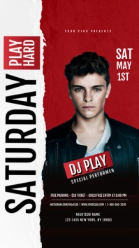 Dj Flyer Template instagram Story