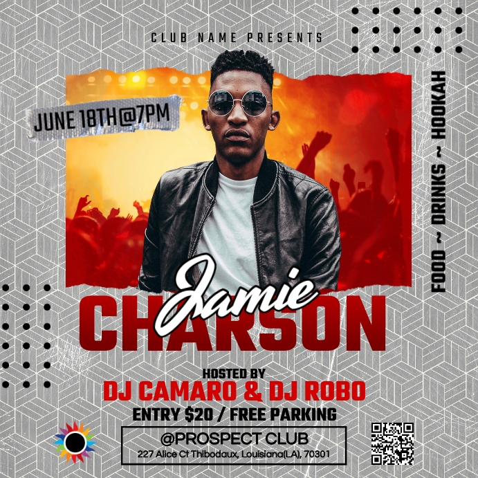 DJ Instagram Post Template PosterMyWall