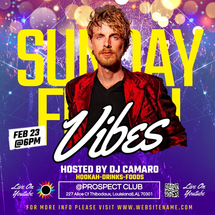 DJ Instagram Post Template PosterMyWall