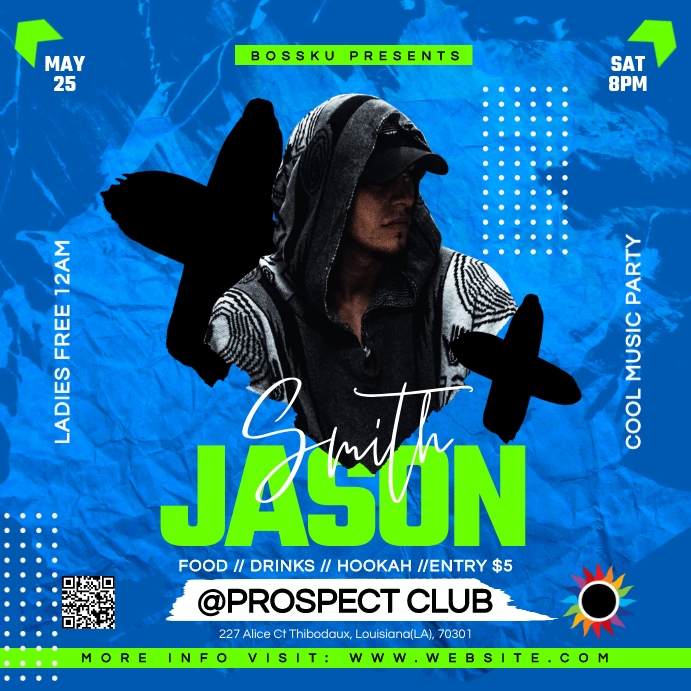 DJ Instagram Post Template PosterMyWall