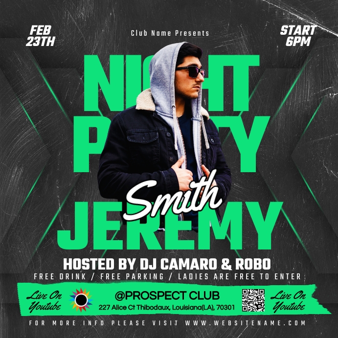 DJ Instagram Post Template PosterMyWall