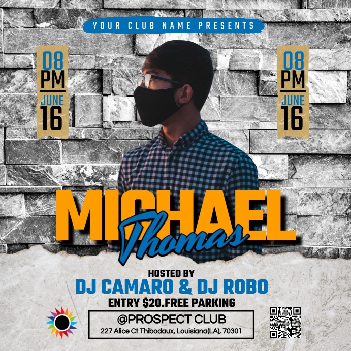 DJ Instagram Post Template | PosterMyWall