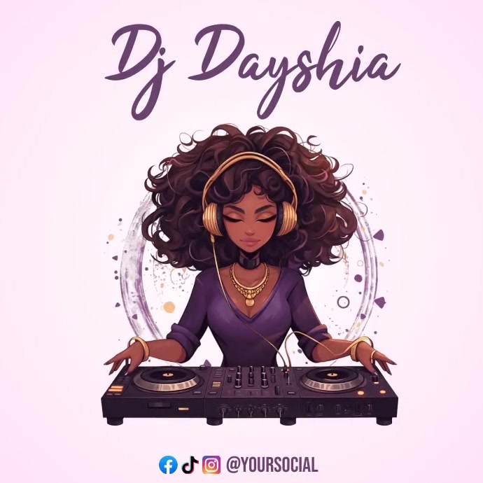 dj logo, disk jockey logo, music producer log Logotyp template