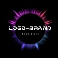 DJ Logo Circular Video Design template