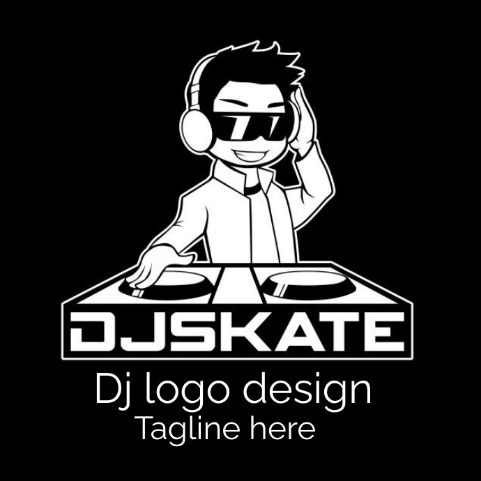 Clipart Dj Logo Design