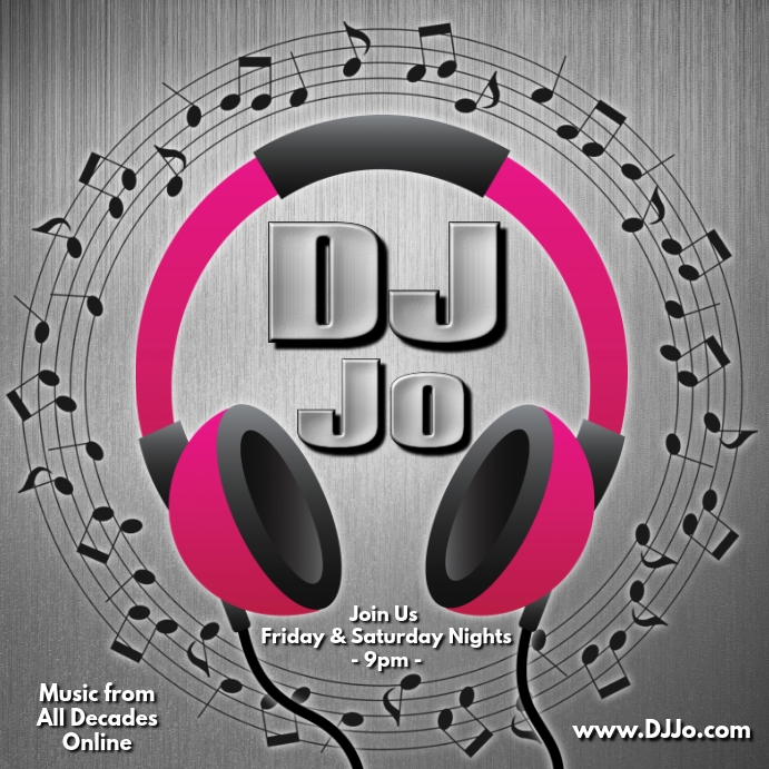 DJ Logo Online Template PosterMyWall