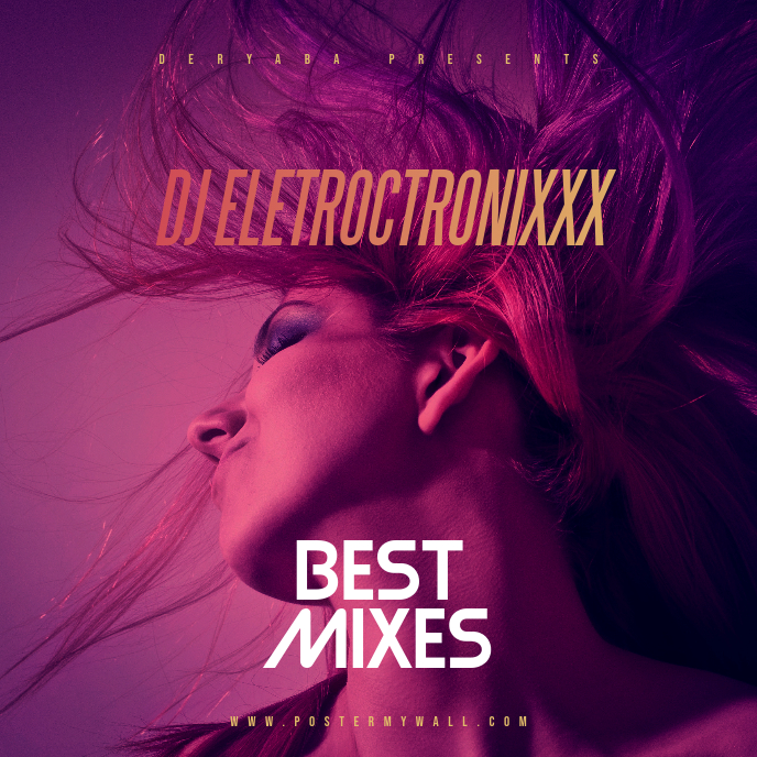 Dj Mixes Cd Cover Art Template Postermywall