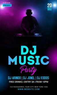 Dj Music Party template