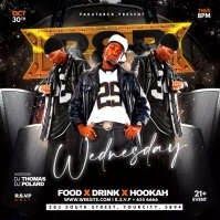 DJ Night Party Flyer Instagram Post template