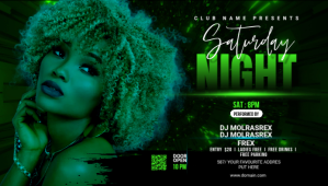Dj Party Blog Header template