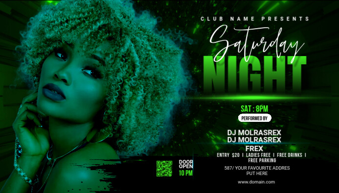 Dj Party Blog Header Template | PosterMyWall