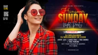 Dj Party YouTube Channel Cover Photo template