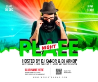 Dj post Grote rechthoek template