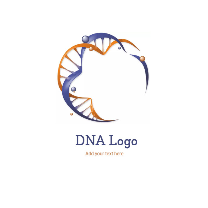 DNA logo design template | PosterMyWall