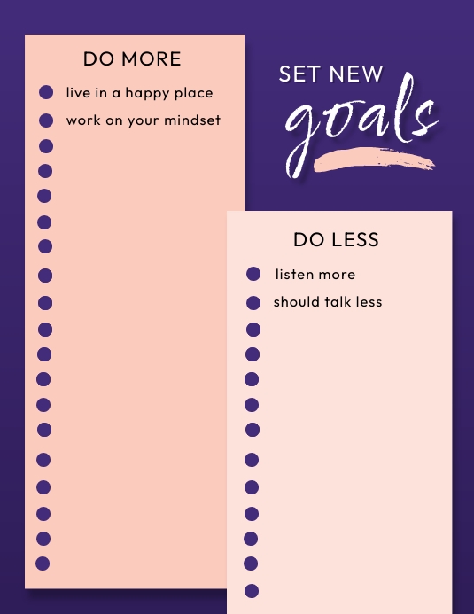 Do Less, Do More Template | PosterMyWall