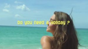 do you need a holiday template