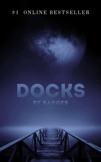 docks moon bridge dark book cover Kindle/ปกหนังสือ template