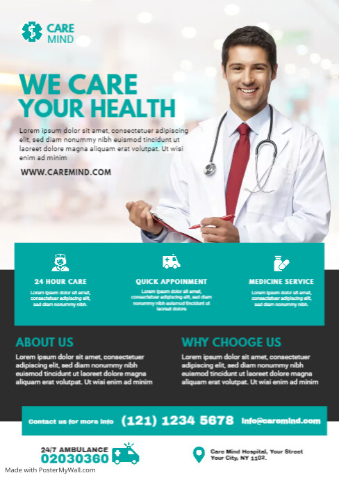 Copy of Doctor's Ad | PosterMyWall