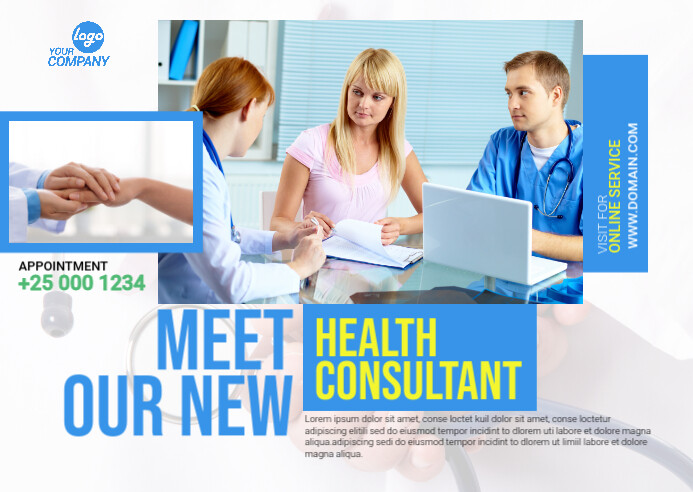 Plantilla de Doctor's Profile Ad Template | PosterMyWall