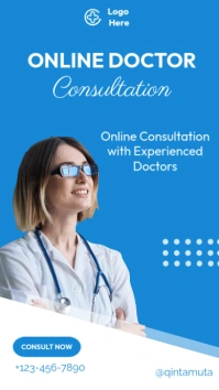 doctor consultation template Instagram Story