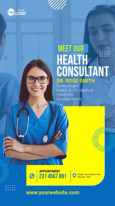 Doctor Intro Ad Template | PosterMyWall