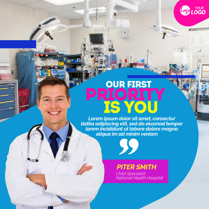 Doctor Introduction Options Doctor Intro Template | PosterMyWall