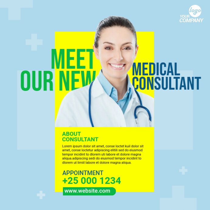 Doctor Introduction Options Copy of Doctor Intro Template | PosterMyWall