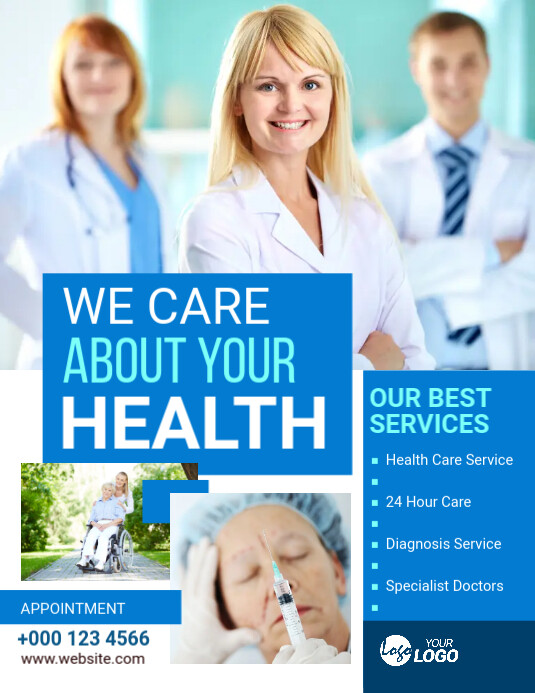 Doctor Introduction Wall Design Copy of Doctor Intro Template | PosterMyWall