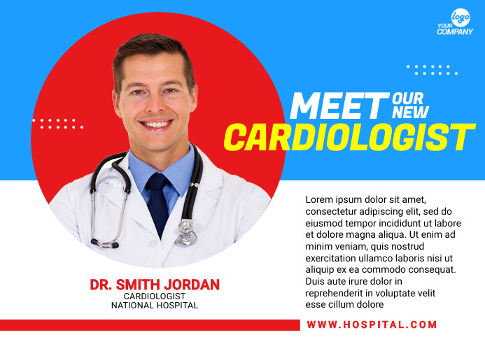 Doctor Profile Template | PosterMyWall