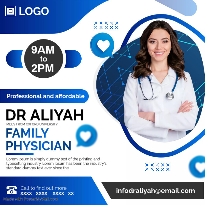 Copy of doctor promotion ad | PosterMyWall