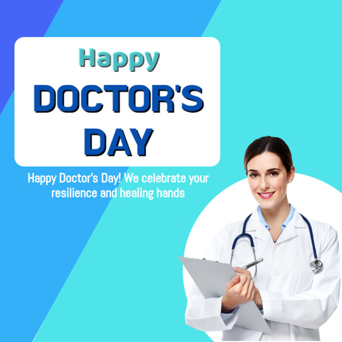 Doctors Day Template | PosterMyWall