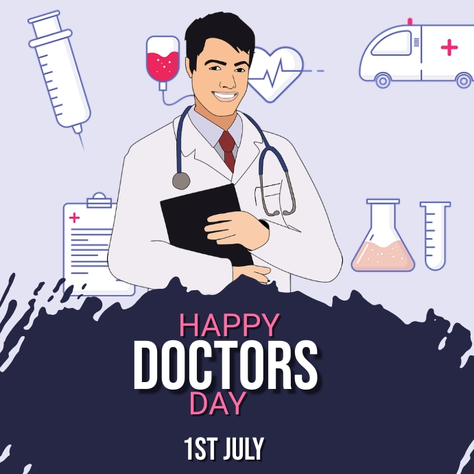 Doctors Day Design Plantilla de Doctors day | PosterMyWall