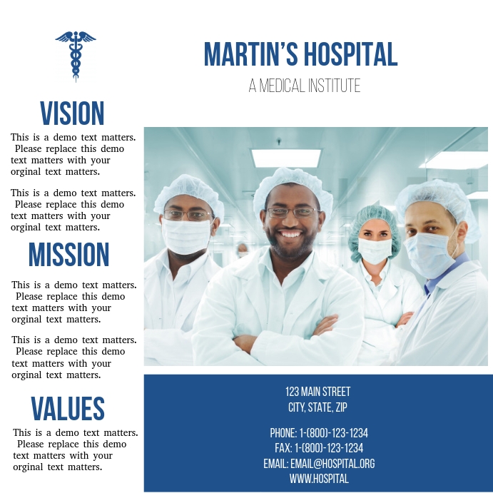 doctors medical trifold brochure template postermywall medical trifold brochure