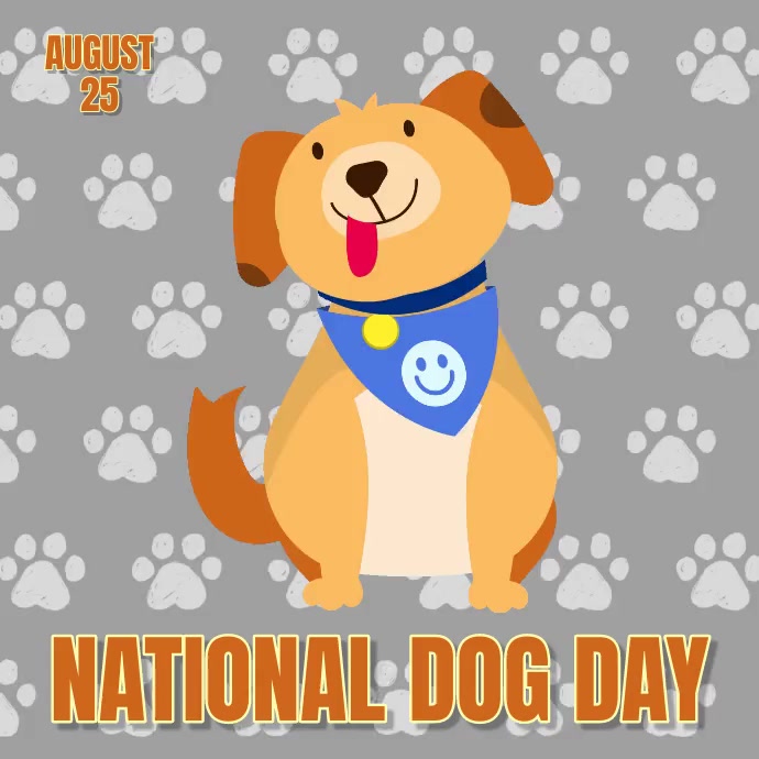 Dog, Dog Day Wpis na Instagrama template