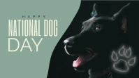 dog day 1 Affichage numérique (16:9) template