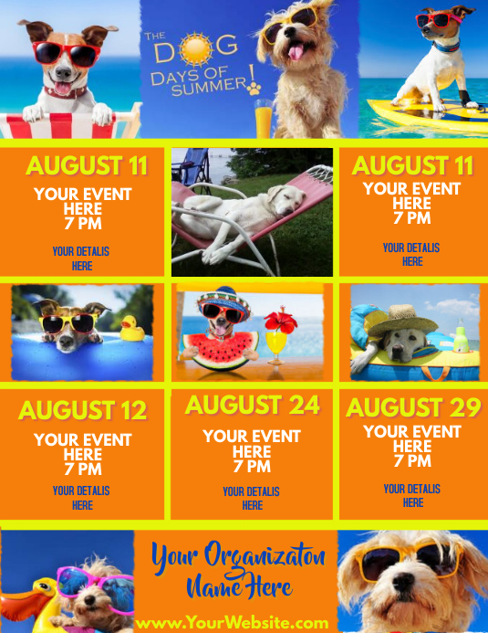 Download Hari Hari Anjing Dari Musim Panas Templat Postermywall HD Get Wallpaper Hari Hari Anjing Dari Musim Panas Templat Postermywall For iPhone