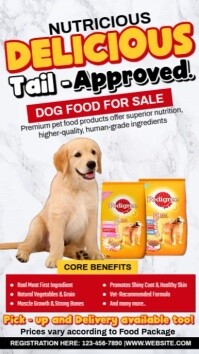 Wit Dog Food Sale Instagram Reel Template