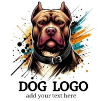 DOG LOGO template