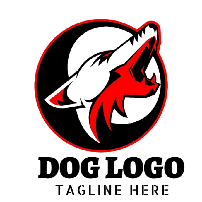 White Dog Logo Logos Template | PosterMyWall