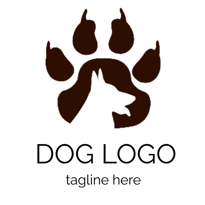 Dog logo Template PosterMyWall