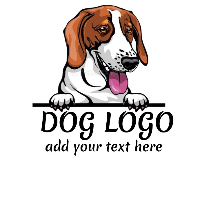 dog logo Template PosterMyWall