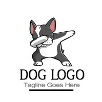 DOG LOGO Logotipo template