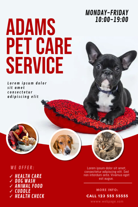 Pet Sitting Flyer