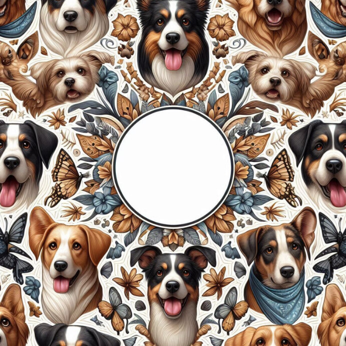 Dog Stickers Banner Template | PosterMyWall